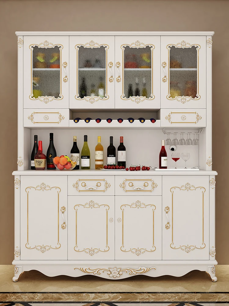 Dining Room living room furniture custom luxury modern wooden glass sideboard cabinet Wooden Sideboard