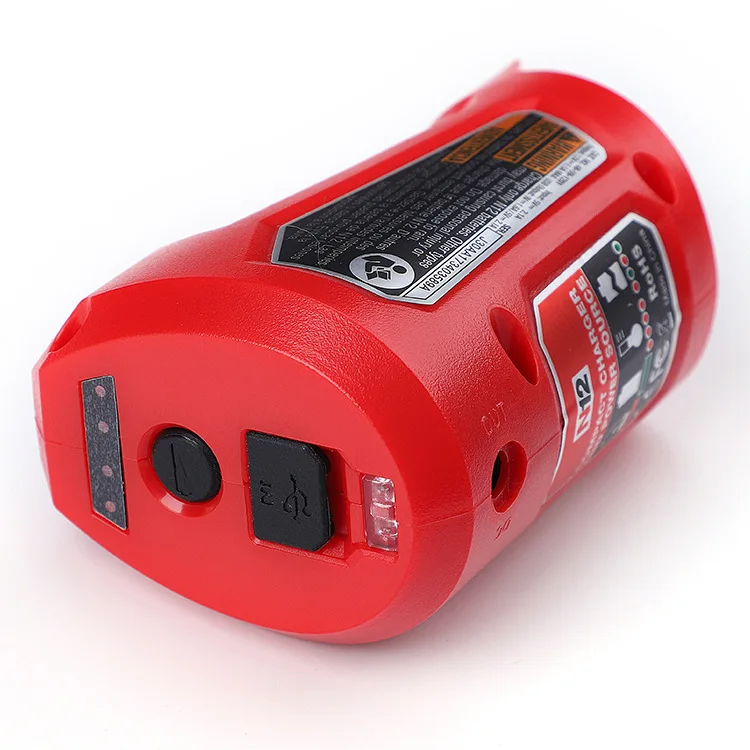 MWQ Triple String USB for Miwaukee/Milwaukee Power Tool 12V Lithium Battery N12 M12