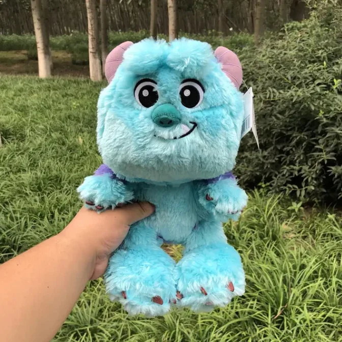 2023 New Design Blue Monster Plush Cartoon Cute Stuffed Doll Sullivan Plush Toy