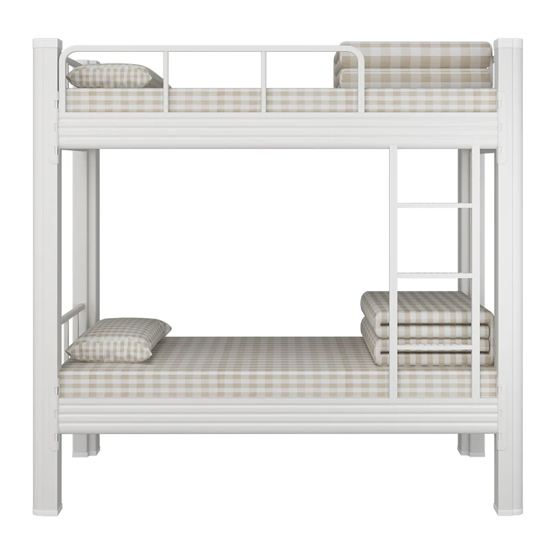 Hot sales stainless steel cast strong metal bunk beds school student dormitory steel bunk bed