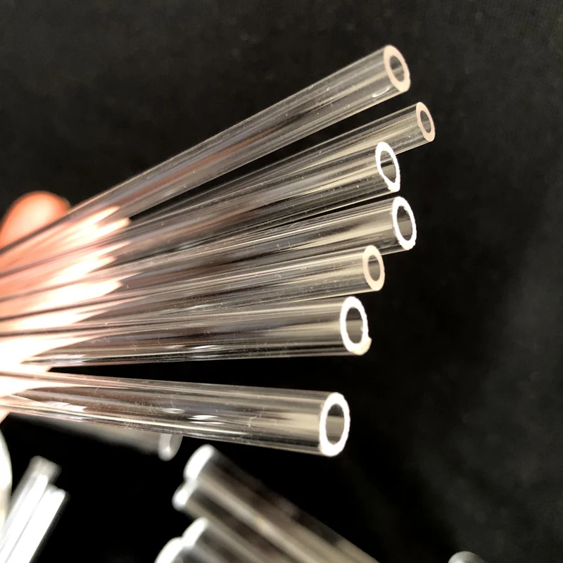 heat resistant OD 2mm 3mm 4mm 5mm 6mm  quartz glass capillary tube with customized length