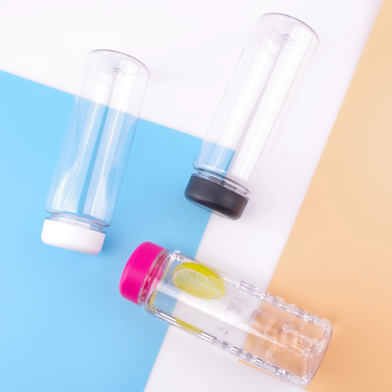 Custom 500ml Clear Tritan Bottle Plastic My Water Bottle