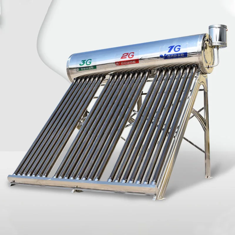2023 new Wholesale of stainless steel solar water heater three-tank all-in-one water heater 200L-480L Gainjoys OEM ODM