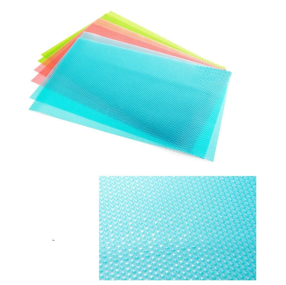Refrigerator Pad Antibacterial- Antifouling Mildew Moisture Tailorable Pad Refrigerator Hygienic Mats Fridge Waterproof
