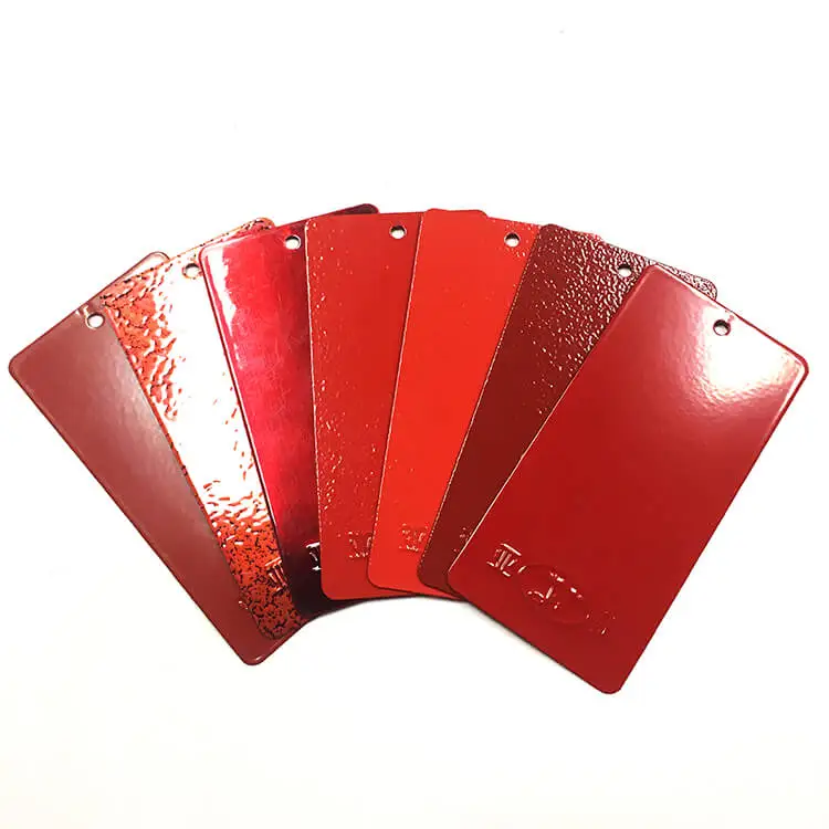 Ral 3024 Fluorescence Red Powder Coating Powder Polyester Powder Coating Plant