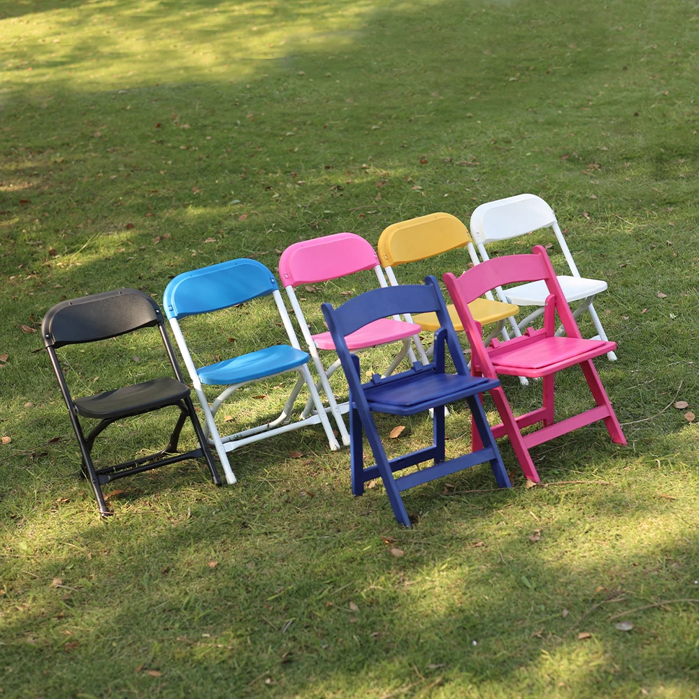 14 years experience wholesale colorful Children resin folding chair