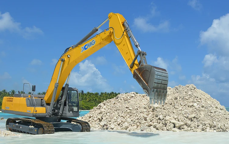  XCMG XE335C 33 тонны китайский гусеничный экскаватор горный на