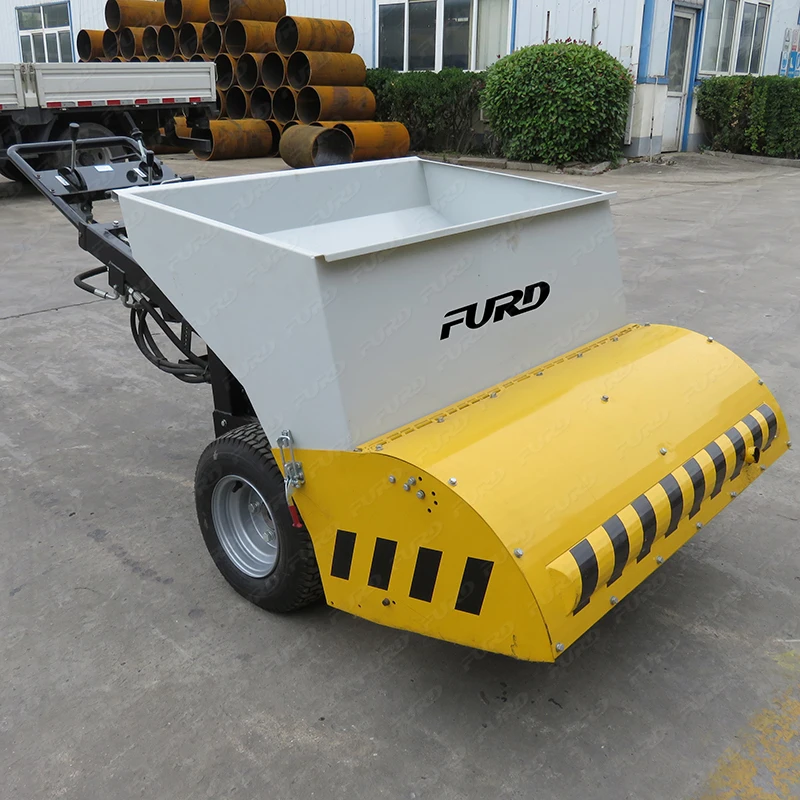 Mini walk behind asphalt paving machine with 1000mm width