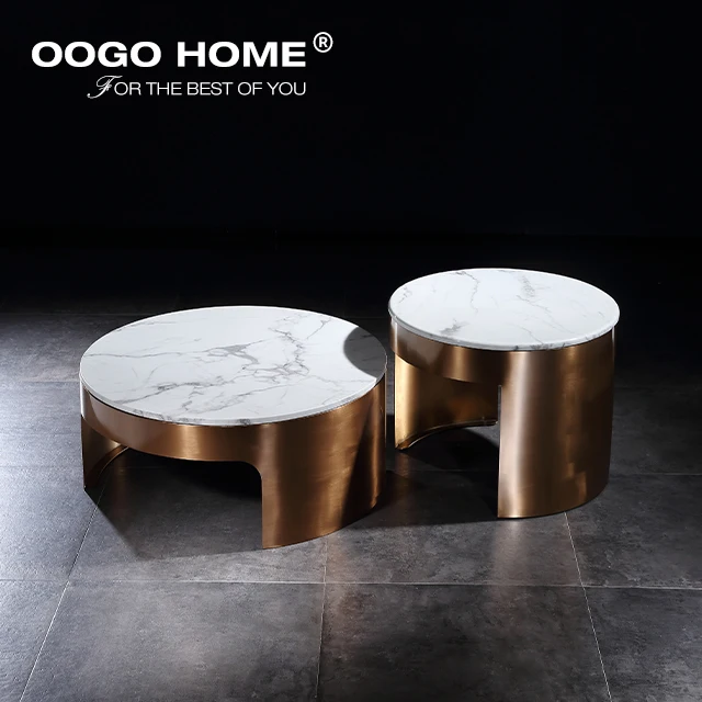 Home  Furniture  Modern Chinese round coffee table wholesale set
