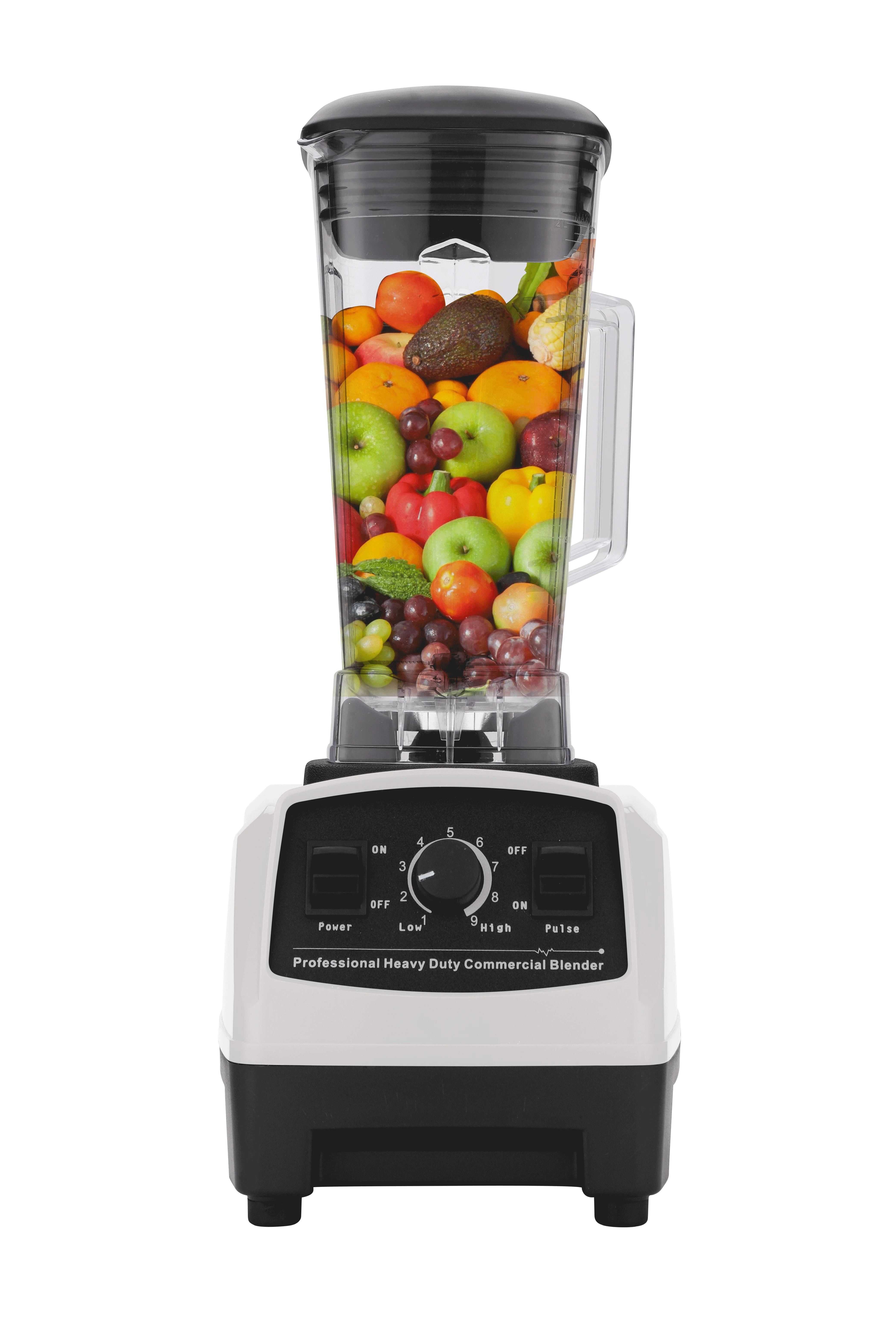 Heavy Duty High Power 2 L Industrial Commercial Fruit Ice Crusher Food Mixer Soy Milk Maker for Restaurant Home Kitchen