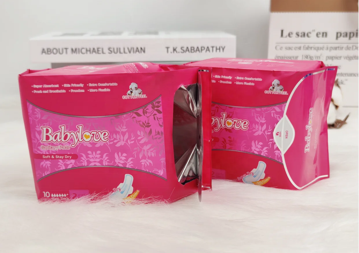 Wholesale Private Label Ultra-Thin Daily Use 280 mm OEM Friendly Sanitary Napkin Pad, Super Soft Disposable Sanitary Napkin Pad