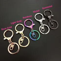 custom lobster clasp key ring chain