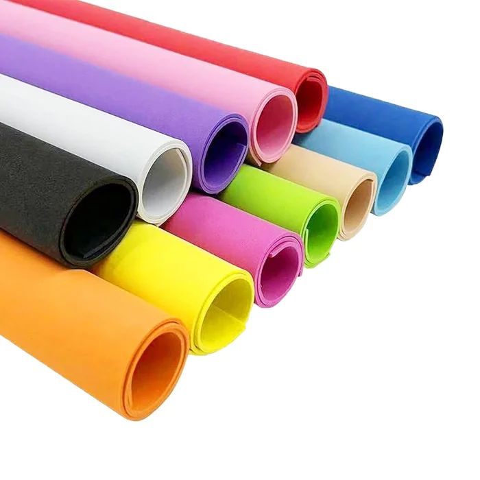 OEM/ODM Die Cutting Adhesive Backed Thickness 1mm/2mm/3mm/5mm/10mm  rubber/NBR/EPDM/PU colorful eva foam rubber sheet