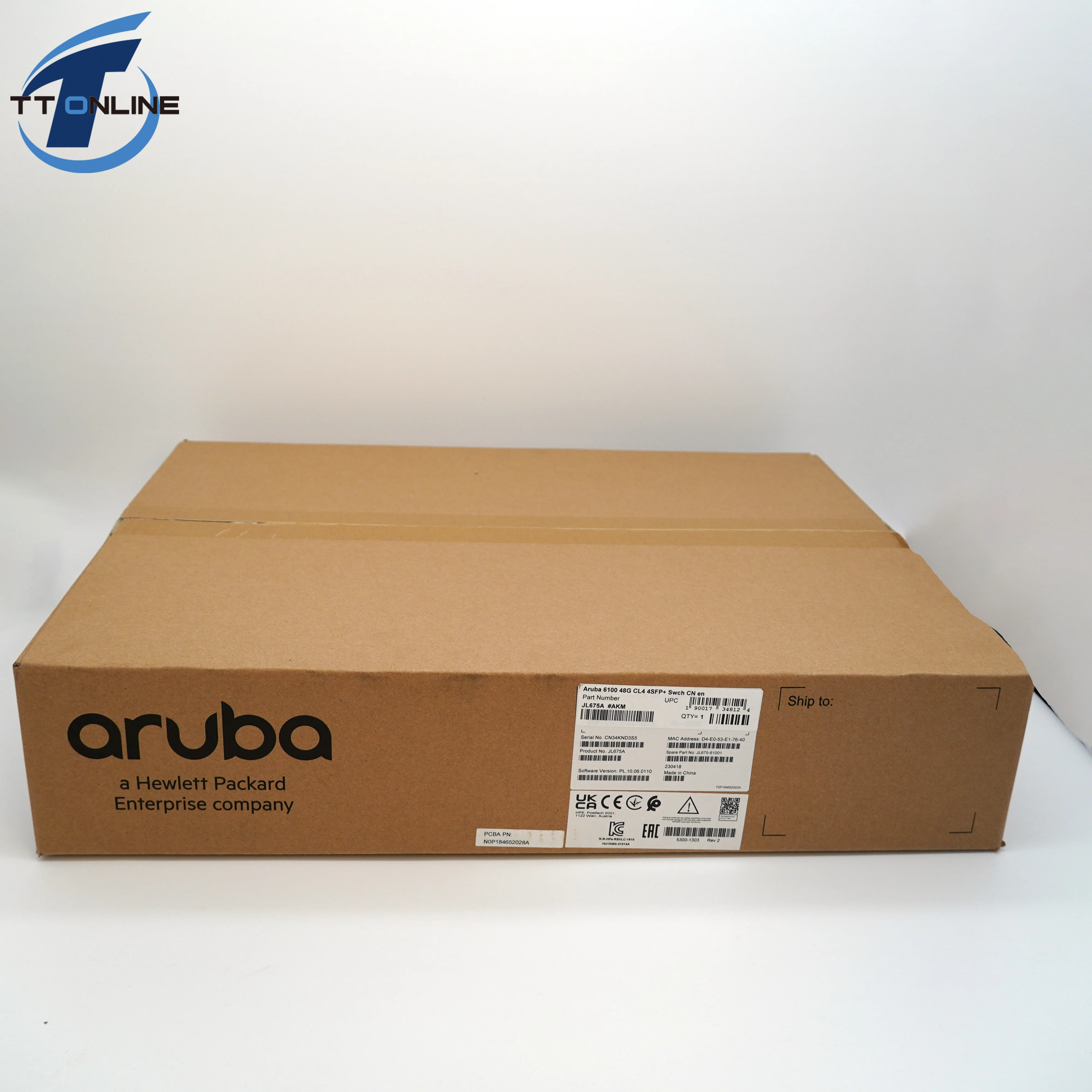 Aruba 2930F 24G PoE+ 4SFP+ Network Switch JL261A