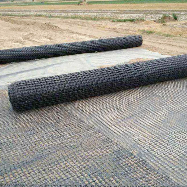 Direct manufacturer geogrid price 30-30kn pp biaxial geogrid for road construction