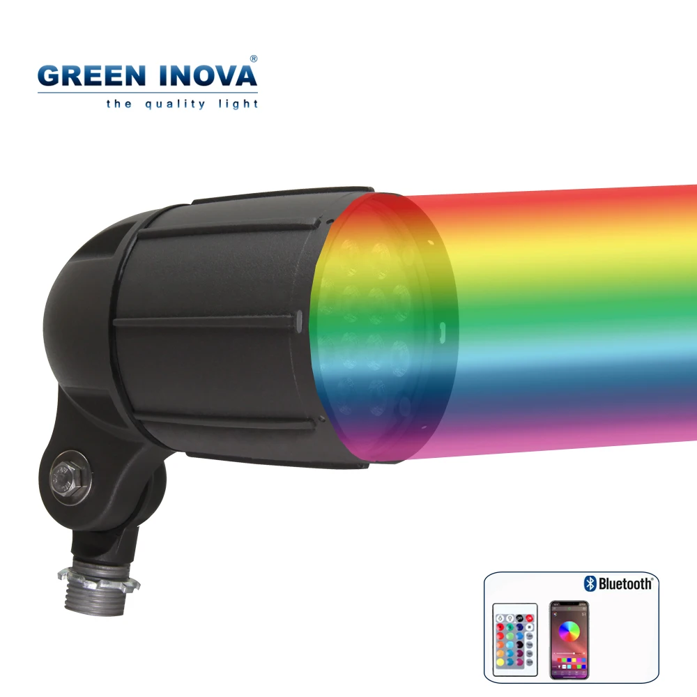 IP65 6W 12W 30W RGBW LED Landscape Bullet Flood Light