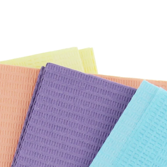 PB017 ZOGEAR dental supplier Disposable custom Polygard dental bibs