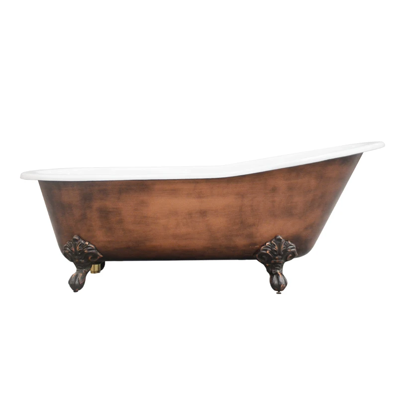 Sipper Cast Iron Bathtub On Imperial Feet