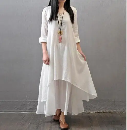 
data entry project work online jobs using mobile phone False Two-piece Long Sleeve Round Neck Loose Plus Size Irregular Dress 