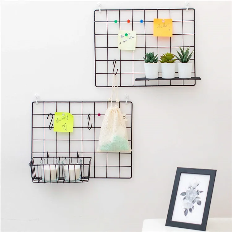 Wire Wall Grid Panel, Photo Wall Display, Hanging Picture Wall