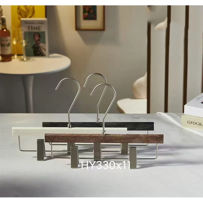 Free custom logo clothing store commercial hangers brand clothes designer hangers acrylic transparent crystal hangers