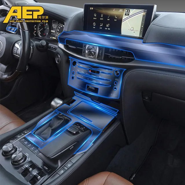 Автомобильные аксессуары AEP, интерьерный декор, прозрачная защитная пленка из ТПУ PPF для Lexus ES 200/ES 300h/RX 300/NX/LX 570/GS/IS 250