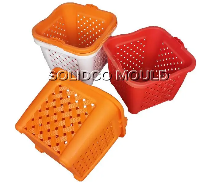 Customized Laundry Basket Mold,Hot Sell Plastic Mould, Manufacturing Molding High Quality Injection Basket Moulded