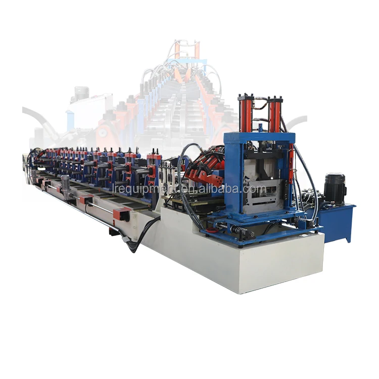 Automatic Building Metal Steel Framing Prefab House C Z Purlin U Shape Cold Roll Forming Making Machines Price