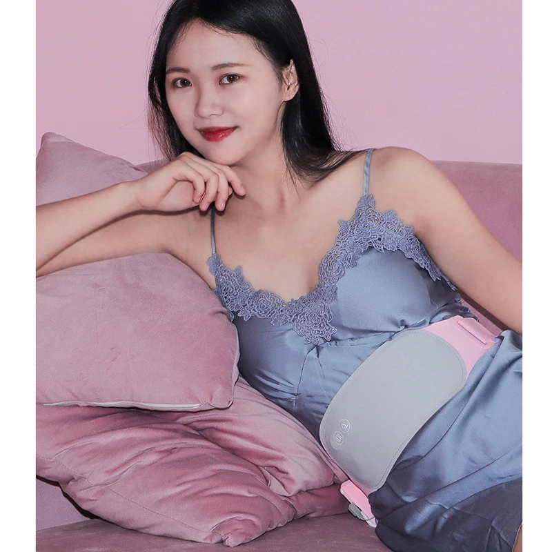 Graphene Waist Support Heating Heat-Settings Electric Heat Pad USB Portable Warm Palace Belt
