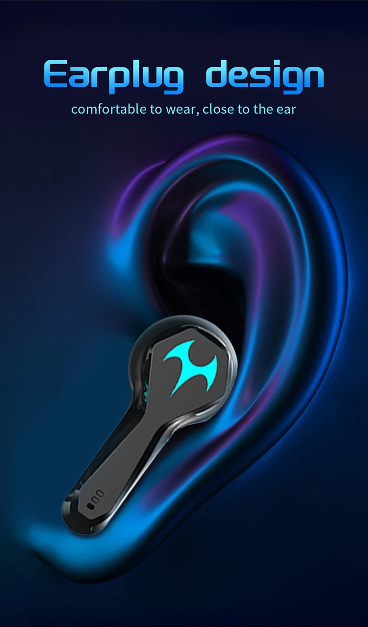 gaming in-ear earphones earbuds