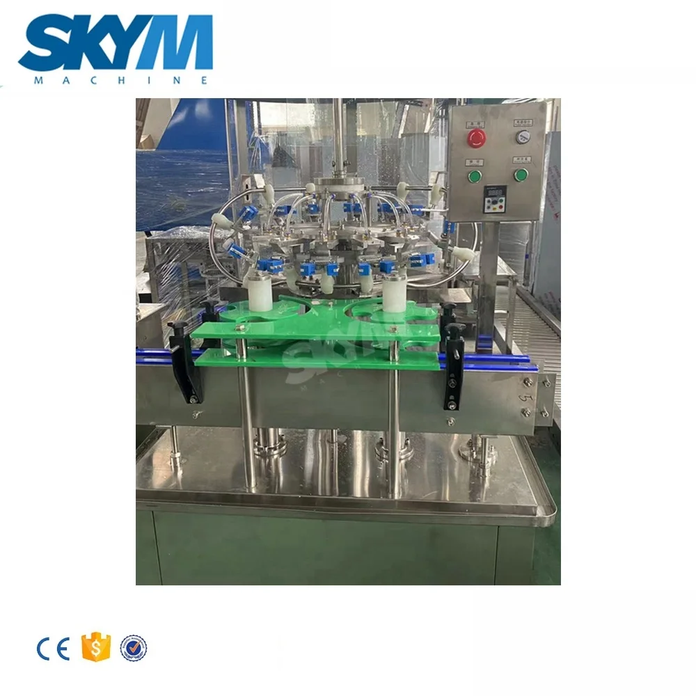 Низкая investmnet Авто 12-12-1 пластиковая ПЭТ стекла для бутилированной чистой минеральной воды сок винный уксус машина моющая разливная закупоривания бутылок