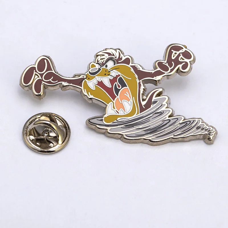 Top selling silver plated lovely hard enamel pin