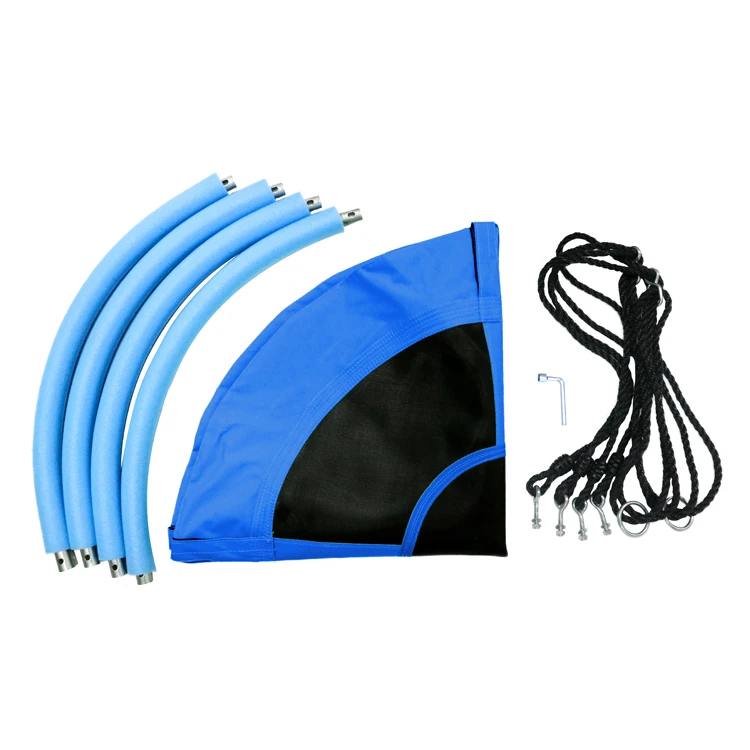 Dropship Best Selling Fun Playground Red and Blue Saucer Swing Outdoor Furniture Contemporary Bedroom 6 Wooden Swing Sa. School