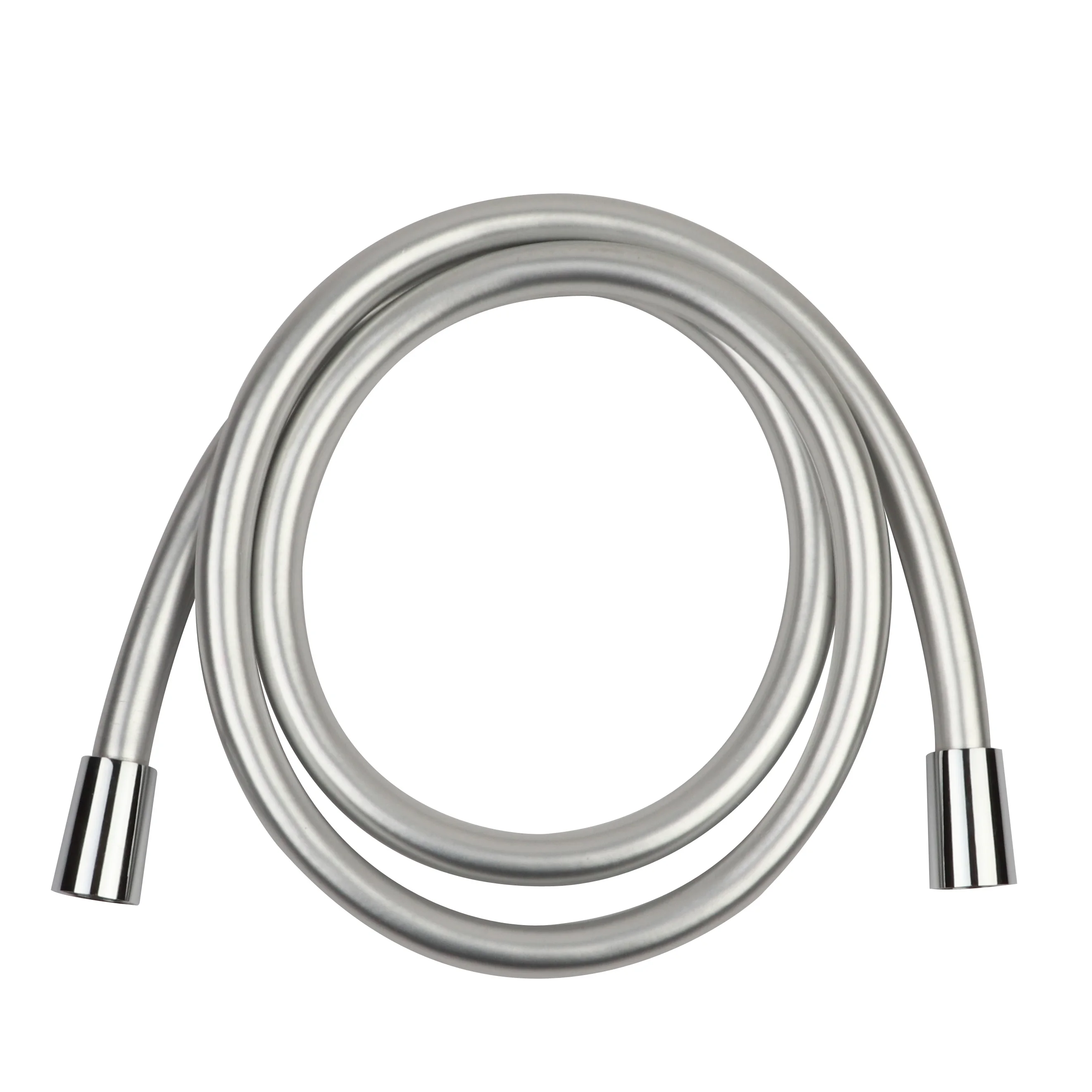 150CM 1.5M Anti-twist Brass nuts F1/2*F1/2  High Pressure PVC Silver Anti-kink And Durable Shower Hose