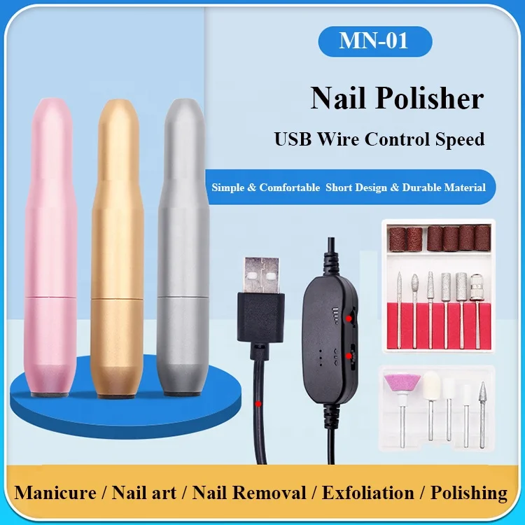 Professional Electric Nail Equipment Manicure Pedicure Tools Electric Nail Art Drill Pen For nail Art