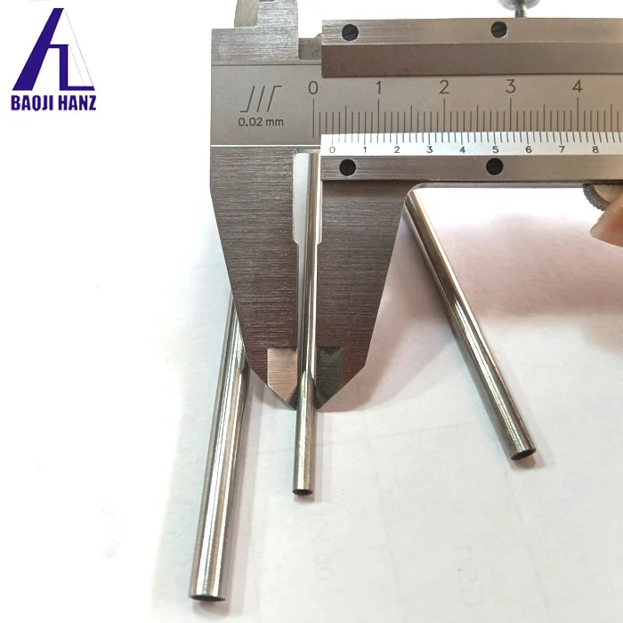 Customized 5mm 3mm tungsten tube forged tungsten pipe for industry