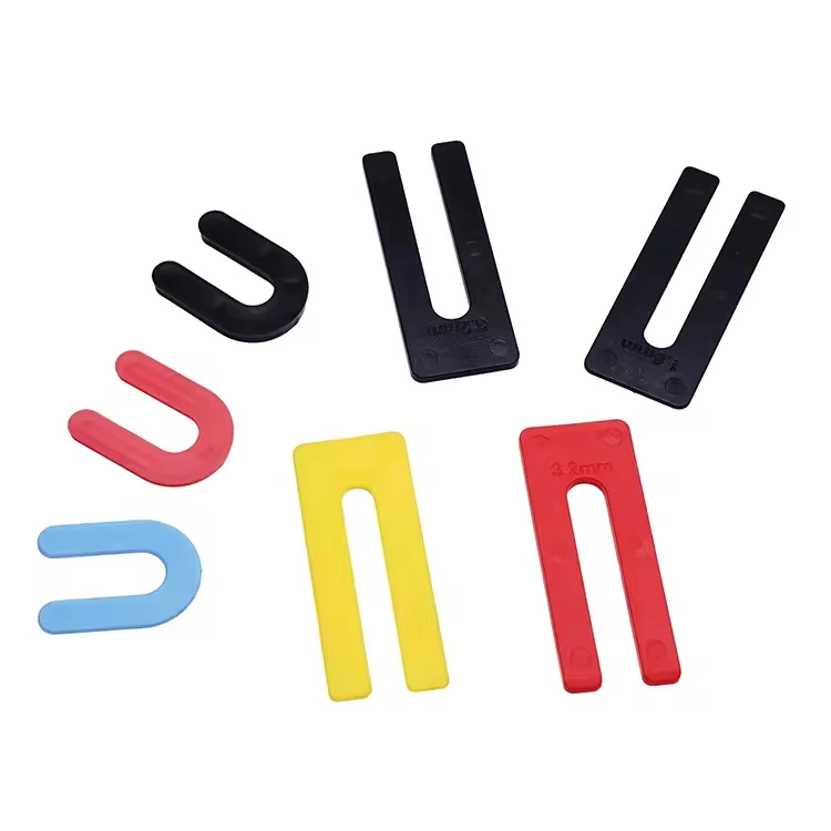 Factory Direct Sale Horseshoe plastic gaskets New Design Premiurn Plastic Horseshoe Shim For windows