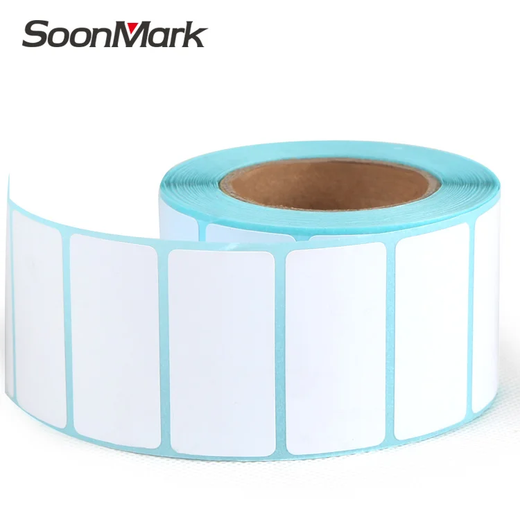 Self adhesive packaging 40x30mm 700 pcs/rolls stickers shipping labels roll price