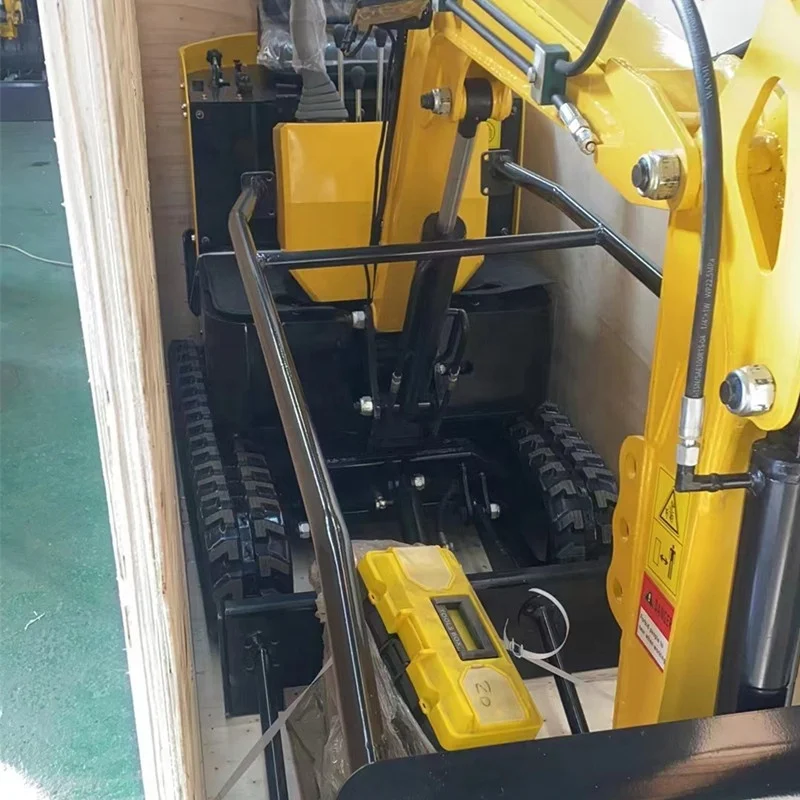 1100kg mini excavator small digger crawler excavator 1ton 2 ton new bagger for sale