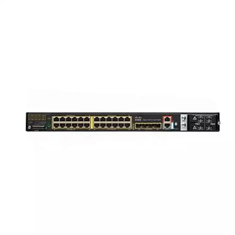 IE-4010-4S24P сетевой коммутатор с 24 портами + 4 оптическими Gigabit промышленная распределительная оригинальный новый в