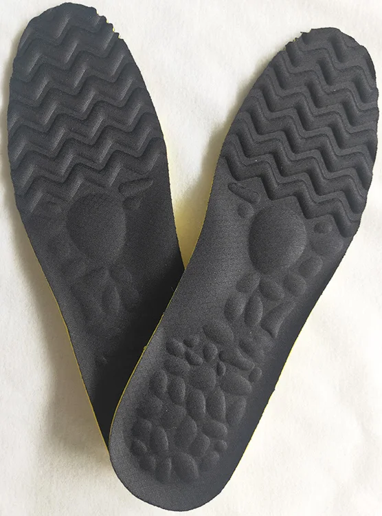 Custom PU Shoe Insoles Widely Used Special Design Deodorant Printed Insoles