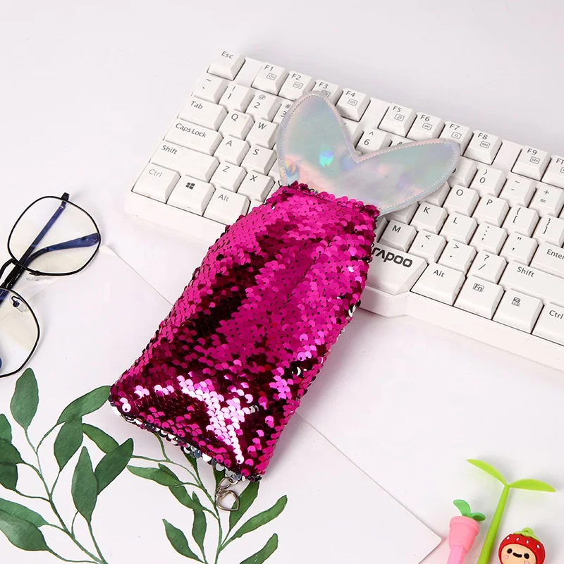 Пенал с блестками Русалочки