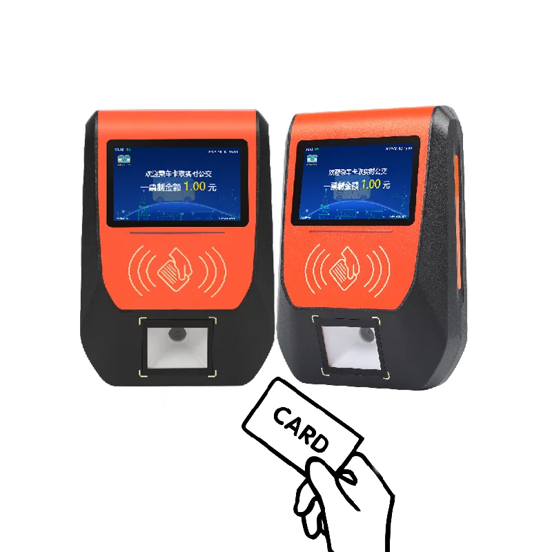 Безналичный аппарат для сбора платы за проезд mifare pos-терминал с nfc card reader