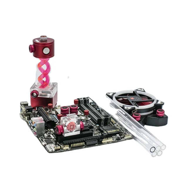 cpu liquid cooling system with pc fan cooler. FREEZEMOD-PKH1