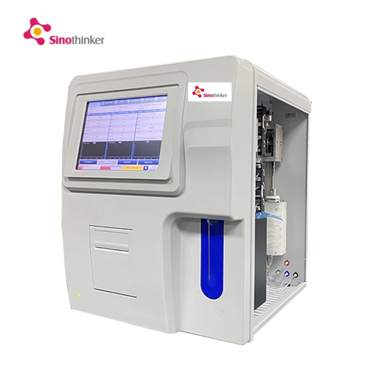 Touch Screen veterinary fully automated hematology analyzer Russian operating language