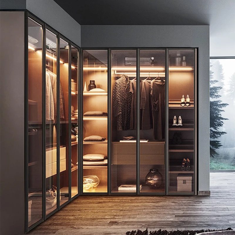 Modern Design Clothes Cabinet Luxury Garderobe