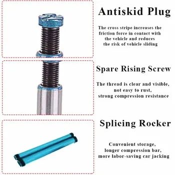 Автомобильный гидравлический домкрат 2 тонны