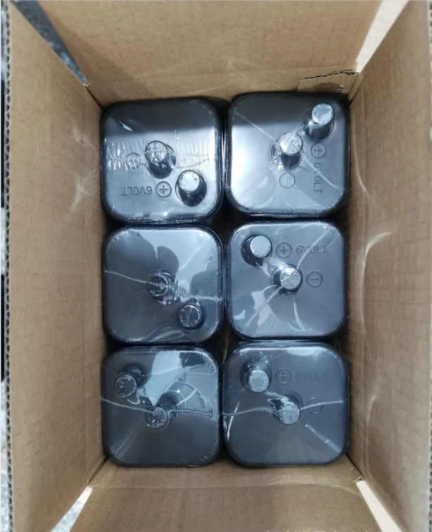 Small alkaline 4LR25 Primary lantern battery 4r25 6v dry battery for temporary traffic light