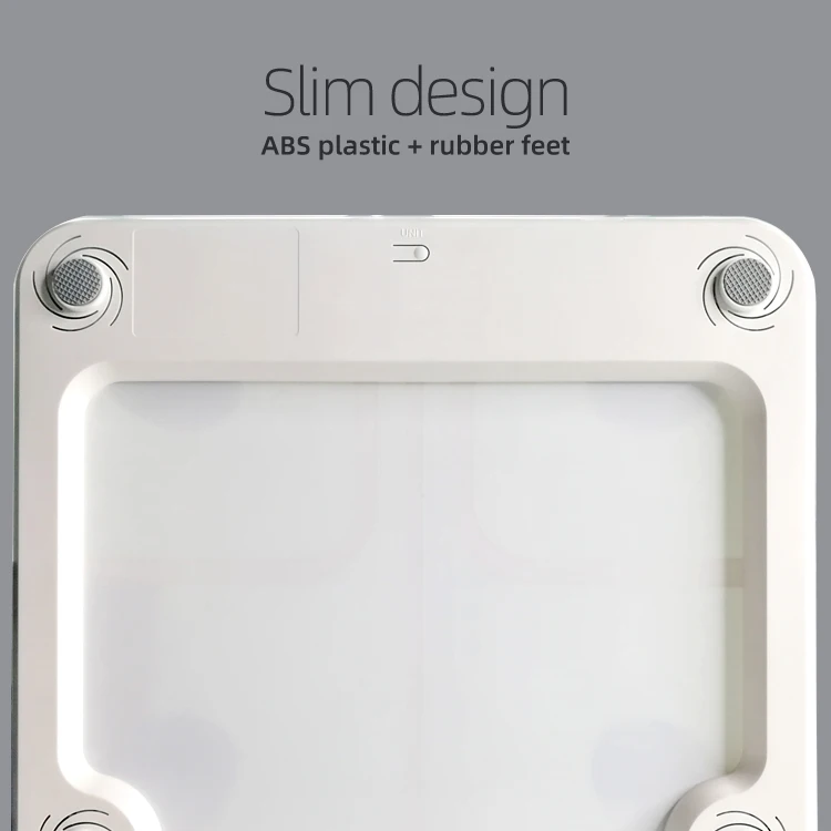 Canny High Quality usb Charging Smart Body Fat Composition Analyser Electric Weighing Scale