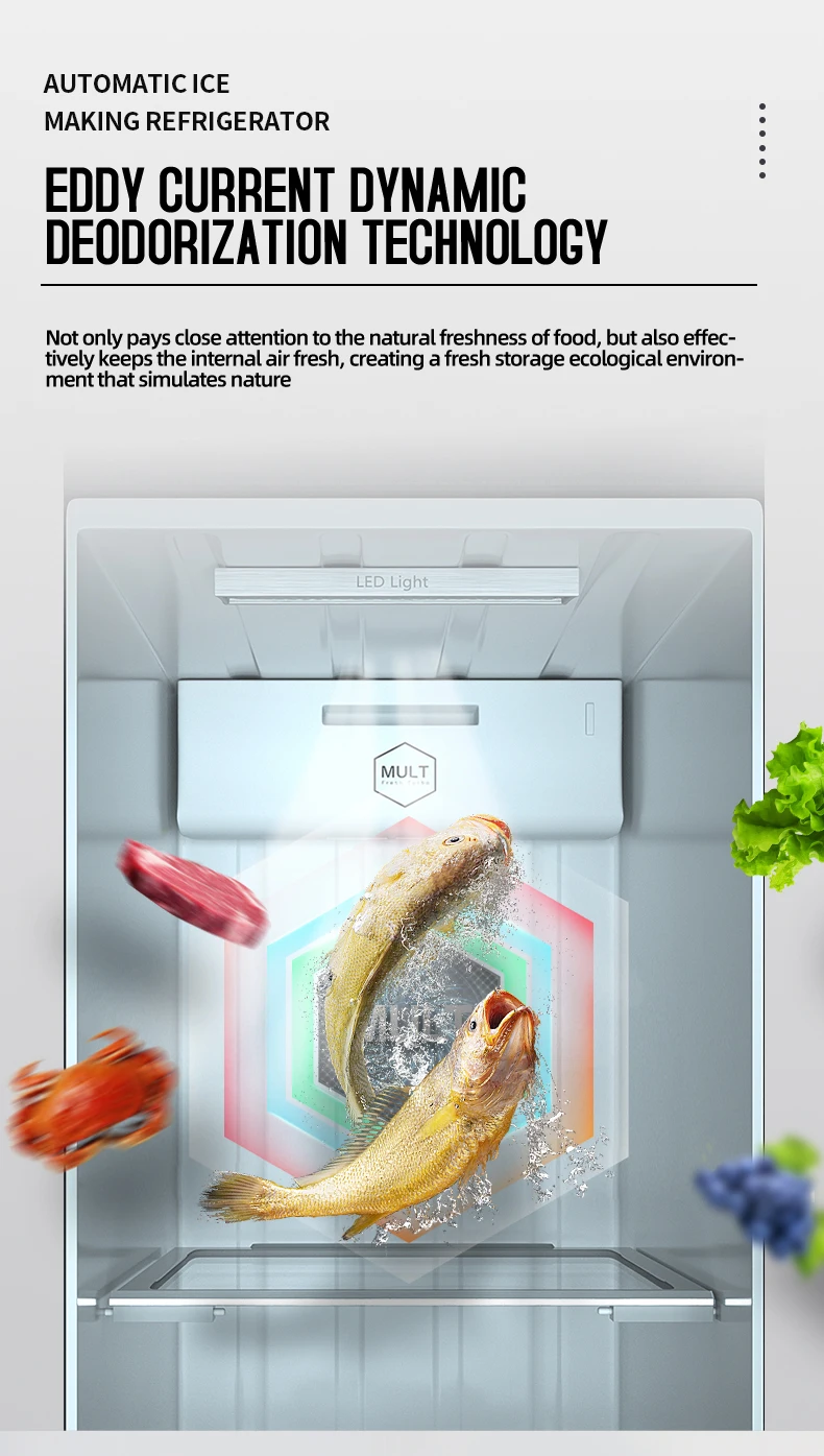 US family appliance side by side door refrigerator with ice maker water dispenser